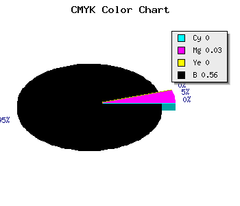 CMYK background color #6F6C6F code