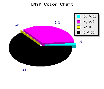 CMYK background color #9D7F9F code