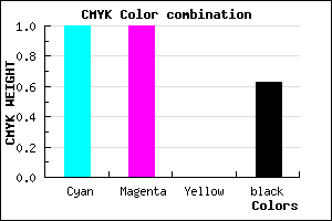 #00005F color CMYK mixer