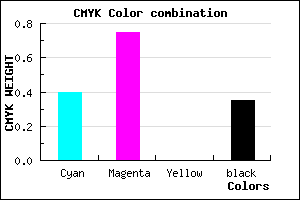 #642AA6 color CMYK mixer