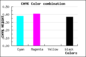 #645FA1 color CMYK mixer