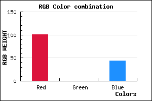 rgb background color #65002C mixer