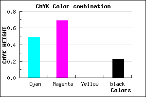 #653EC6 color CMYK mixer
