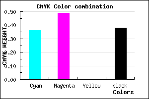 #65519F color CMYK mixer