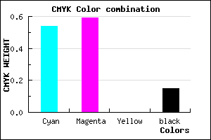 #655ADA color CMYK mixer