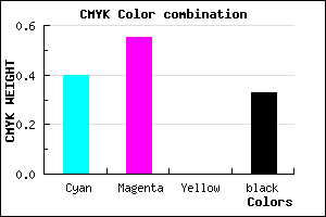 #664CAA color CMYK mixer