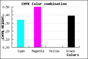 #664D9B color CMYK mixer