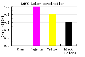 #670015 color CMYK mixer