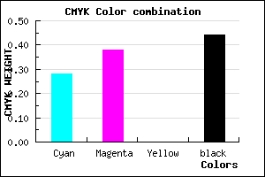 #67598F color CMYK mixer
