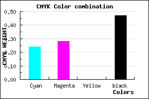 #676288 color CMYK mixer