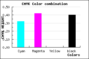 #685898 color CMYK mixer