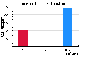 rgb background color #6906F5 mixer