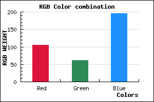 rgb background color #693EC4 mixer