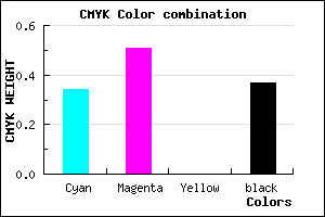 #694EA0 color CMYK mixer
