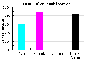#695395 color CMYK mixer