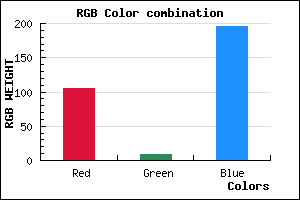 rgb background color #6909C3 mixer