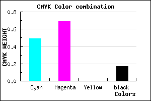 #6B41D3 color CMYK mixer