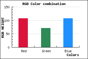 rgb background color #6B476B mixer