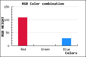 rgb background color #6C001C mixer