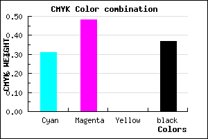#6E53A0 color CMYK mixer
