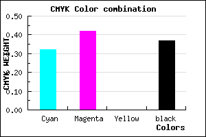#6E5EA1 color CMYK mixer