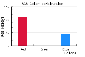 rgb background color #6F002C mixer
