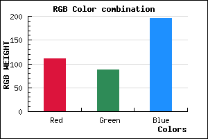 rgb background color #6F57C3 mixer