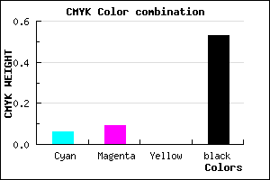 #706C77 color CMYK mixer