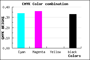 #706CAA color CMYK mixer