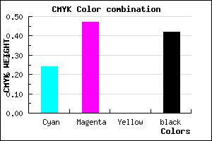 #704E94 color CMYK mixer