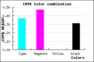 #705DB1 color CMYK mixer