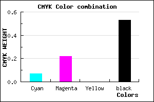 #705E78 color CMYK mixer