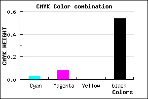 #726C75 color CMYK mixer