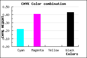 #725692 color CMYK mixer