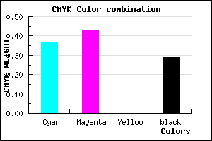 #7368B6 color CMYK mixer