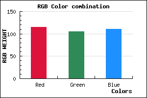 rgb background color #73696F mixer