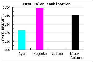 #744D97 color CMYK mixer
