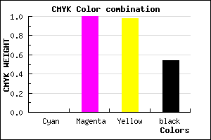 #750002 color CMYK mixer