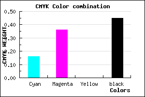 #755A8C color CMYK mixer