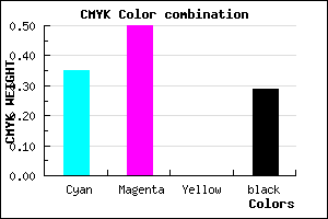 #755AB5 color CMYK mixer