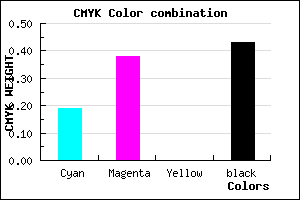 #765A92 color CMYK mixer