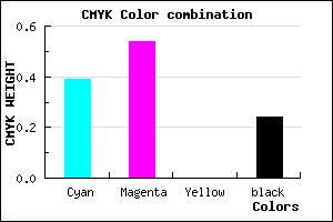 #765AC2 color CMYK mixer