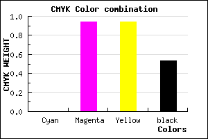 #770707 color CMYK mixer