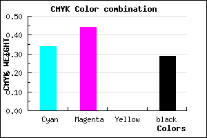 #7865B5 color CMYK mixer