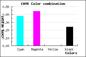 #786CC1 color CMYK mixer