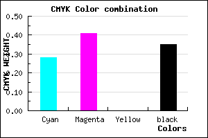 #7862A6 color CMYK mixer