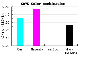 #7B65BD color CMYK mixer