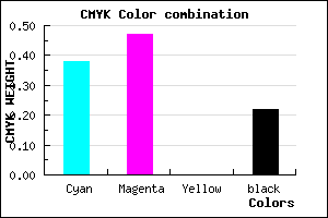 #7B69C7 color CMYK mixer