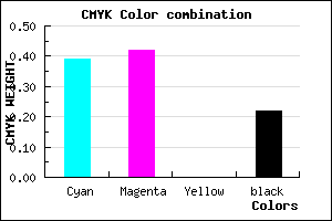 #7B74C8 color CMYK mixer
