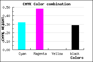 #7B5EB4 color CMYK mixer